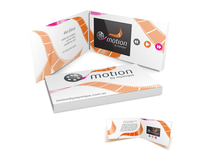 2.4 inch Video business card