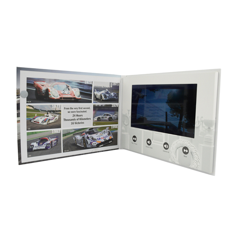 7 inch Tft Lcd Screen Video Brochure