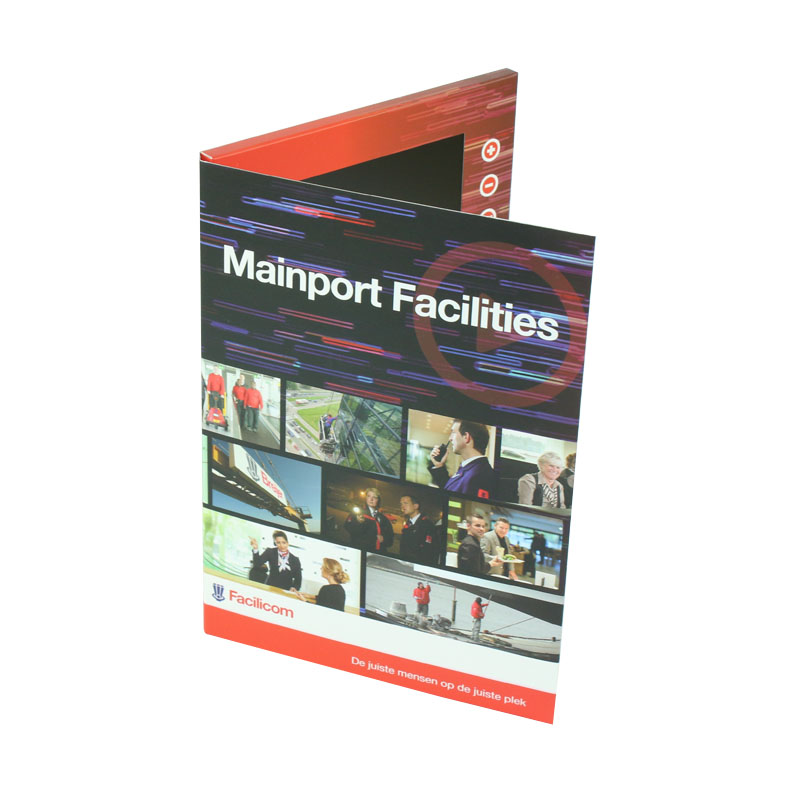 7 Inch Video Advertising Brochure