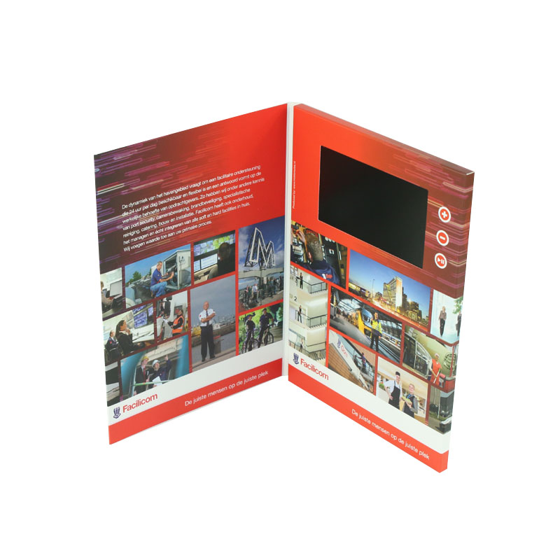 7 Inch Video Advertising Brochure