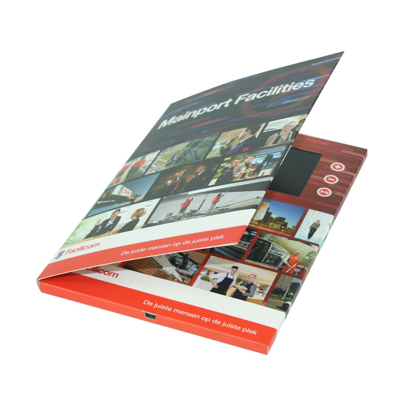 7 Inch Video Advertising Brochure